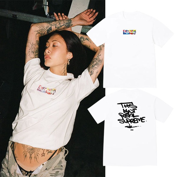 シュプリーム × オラオル スローン 偽物 ボックスロゴTシャツ 3色 Shj76573